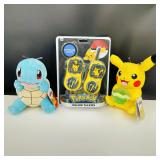 New - Pokï¿½mon Plushies & Walkie Talkie