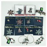 Assorted Cookie Lee Christmas Jewlery