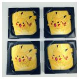 New-6x6 Mini Pikachu Wall Art-Set of 4