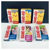 New Pokemon & Disney Kids Band-Aid Boxes