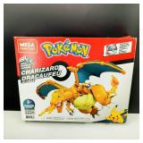 NIB-MEGA Construx Pokï¿½mon Charizard Brick Set
