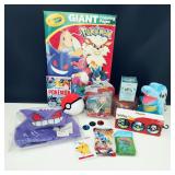 Assortment of Pokï¿½mon Toys and More