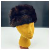 Vintage Meier & Frank Portland, Or-Mink Hat