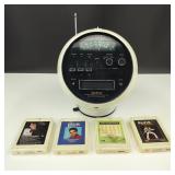 Vtg Weltron 8-Track Stereo Player & Elvis 8-Tracks