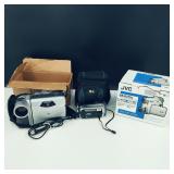 Vtg JVC and SHARP Camcorders/Digital Video Cameras