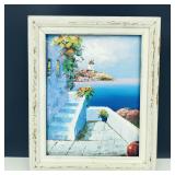 Original Oil on Canvas Mediterranean Painting