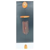 Wood & Metal Hummingbird Design Wind Chime