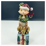 Jim Shore "Santa Claws" Kitty Cat