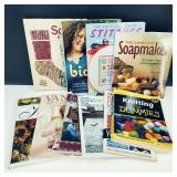 Vintage Craft Books-Knitting, Crocheting & More