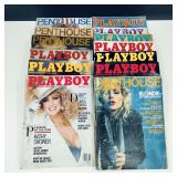 Vintage Playboy & Penthouse Magazines