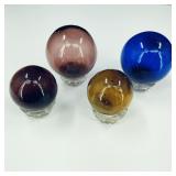 Vintage Blown Glass Orbs