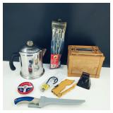 Assorted Vintage Lot-Outdoor/Gun Accessories/Tools