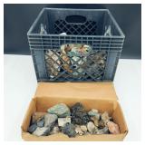 Crate of Unique Rocks