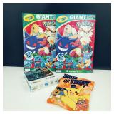 Pokemon T-Shirt / Coloring Books / Puzzle