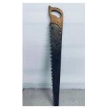 Vintage One-Man Crosscut Saw