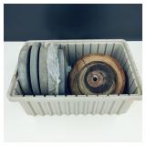 Various Vintage Grinding Wheels & Wire Brushes