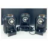 Vtg Art Deco Automatic Monophone Rotary Wall Phone