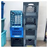 Plastic Milk Crates