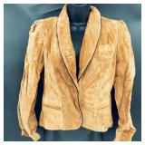 Vtg Winlit by Listeff Suede Leather Jacket Size S