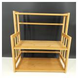3 Teir Bamboo Countertop Spice Rack