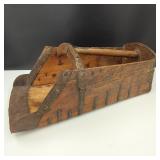 Antique Primitive Chinese Wooden Grain Scoop