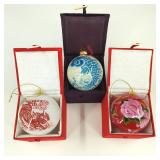 Chinese Glass Ball Christmas Ornaments