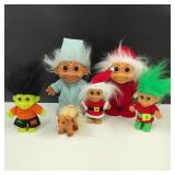 Vintage-Dam Things Trolls with a 1964 Troll Pony