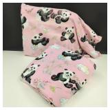 Full Size Bedding-Pillowcase, Flat & Fitted Sheet