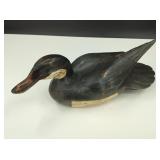 Wooden Hand Carved Life-Size Duck