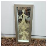 Framed Chinese Shadow Box Mirror