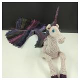 Handmade Crocheted Stuffed Unicorn Mermaid
