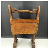 Antique Chinese Holder-Letters, Newspapers, Twigs?