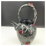 Unique Vtg Hand Thrown Pottery Signed by Artist