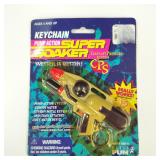 New-Vintage 1999 Mini Super Soaker Keychain