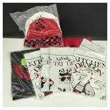 New- Cherry Denman Dish Cloths Plus Apron