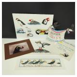 Various Vintage Puffin Artwork