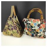 Beautiful Vintage Hand Made Asian Bags