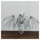 Large Hanging Bat Skeleton Halloween Decor