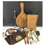 Mix of Vintage and Current Kitchenware