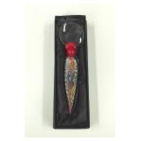 VTG Blown Murano Glass Magnifying Glass