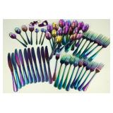 Rainbow Iridescent Silverware
