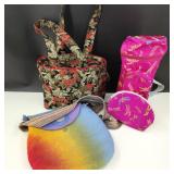 Hand Felted & Handmade Silk Brocade Bags