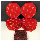 Custom Made Silk 2008 Beijing Olympics Pin boxes