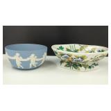 Vintage Wedgewood Bowl & Karolina Lehman Dish