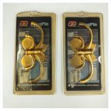 New-Jing Pin Brass Butterfly Wall Hooks