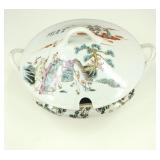 Antique Chinese Porcelain "Famille Rose" Tureen