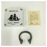 Antique Manilla from Schooner Duoro-Sunk in 1843