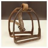 Antique Metal Stirrups