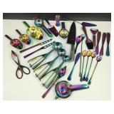 Rainbow Iridescent Kitchen Utensils