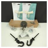 Dragonfly Peacock Mermaid Wall Hooks